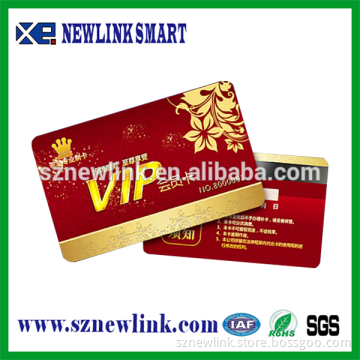 pvc mag strip card